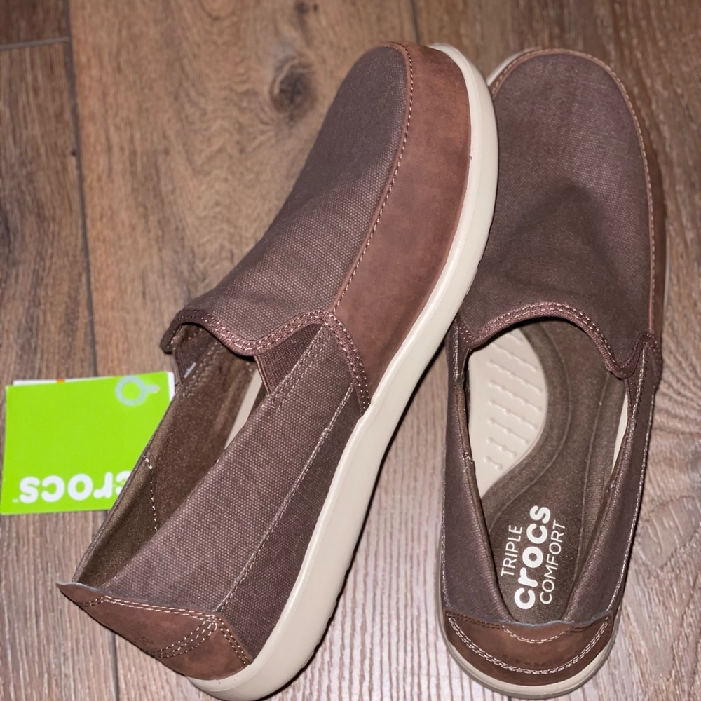 Men CROCS Santa Cruz Deluxe with Triple Comfort